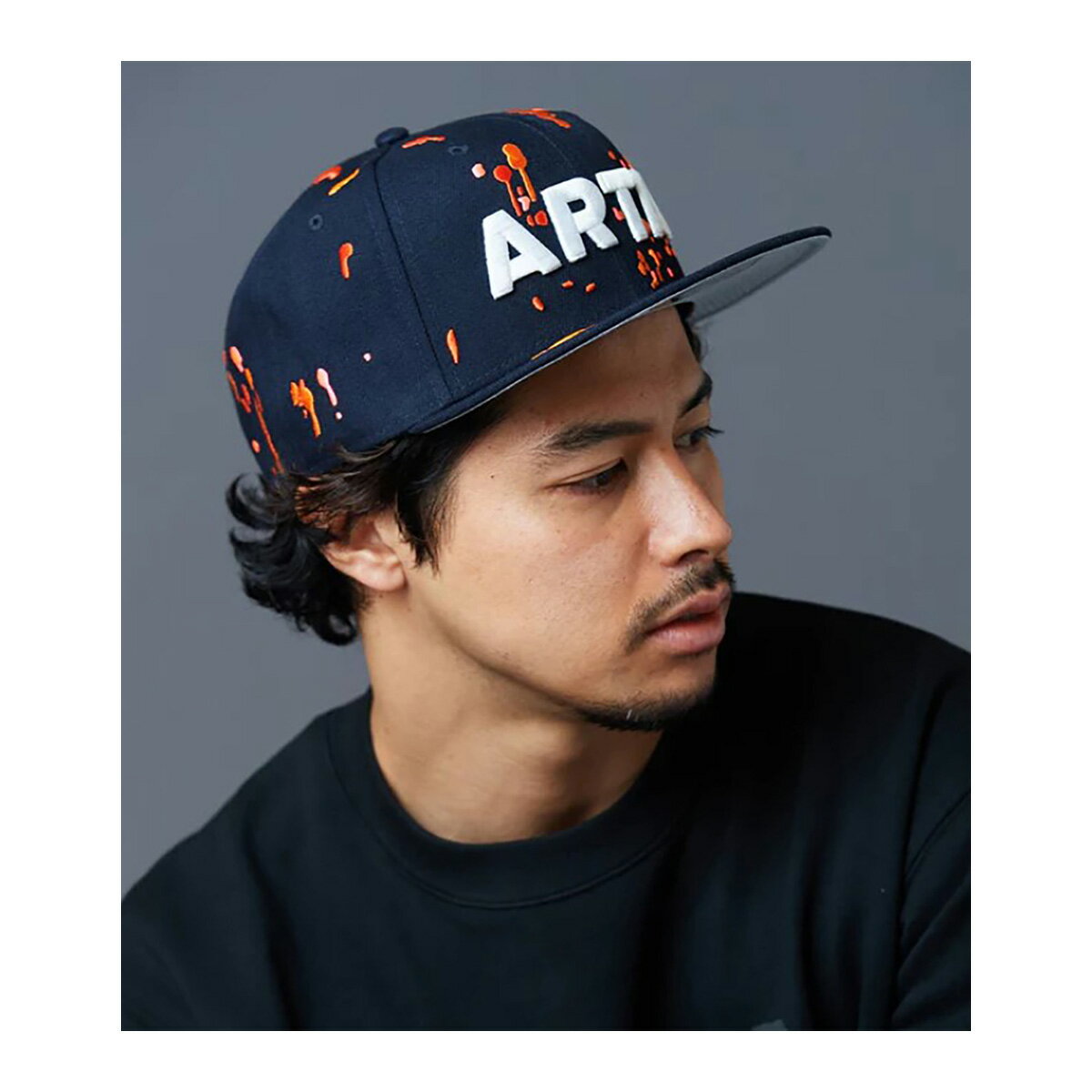 【在庫有】ARTA NEW ERA 9FORTY キャップ スプラッシュ ネイビー／マシンカラー