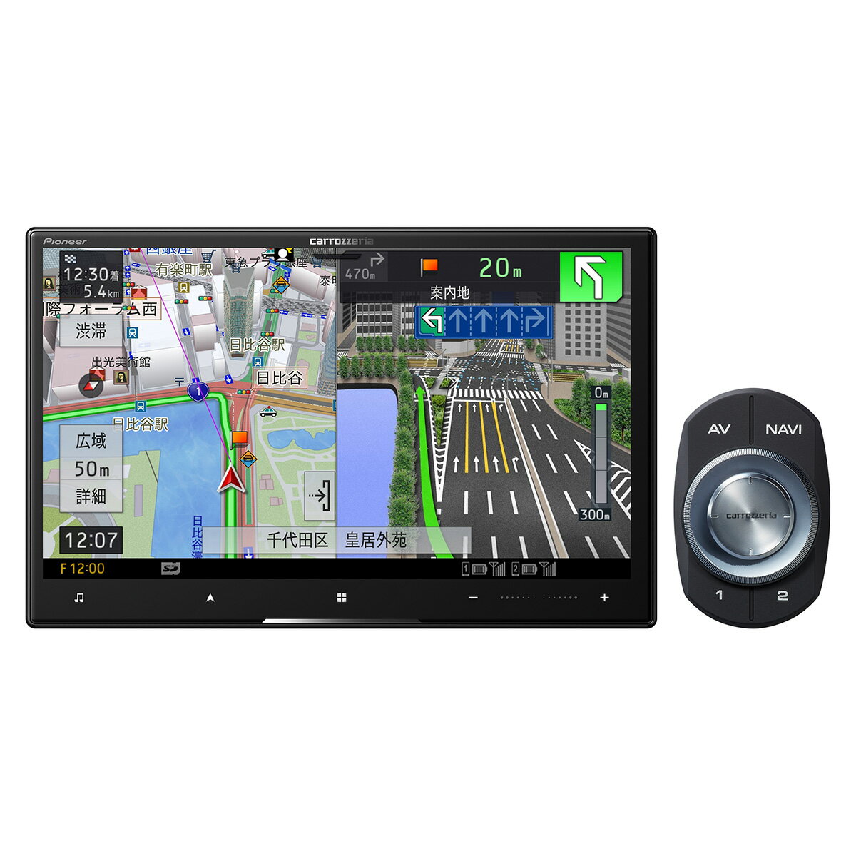 【18日限定 ダイヤモンド会員限定P13倍 】carrozzeria カロッツェリア CYBERーNAVI AVIC-CL912III 8V型HD/TV/DVD/CD/Bluetooth/USB/SD/チューナー AV一体型メモリーナビゲーション