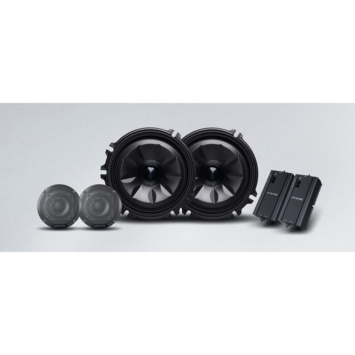 【12/1(月) 00:00-最大2000円OFFクーポン】ALPINE アルパイン MS-165-DM-30 MetioSound 車種専用スピーカー ガンメタリック ミツビシ デリカミニ