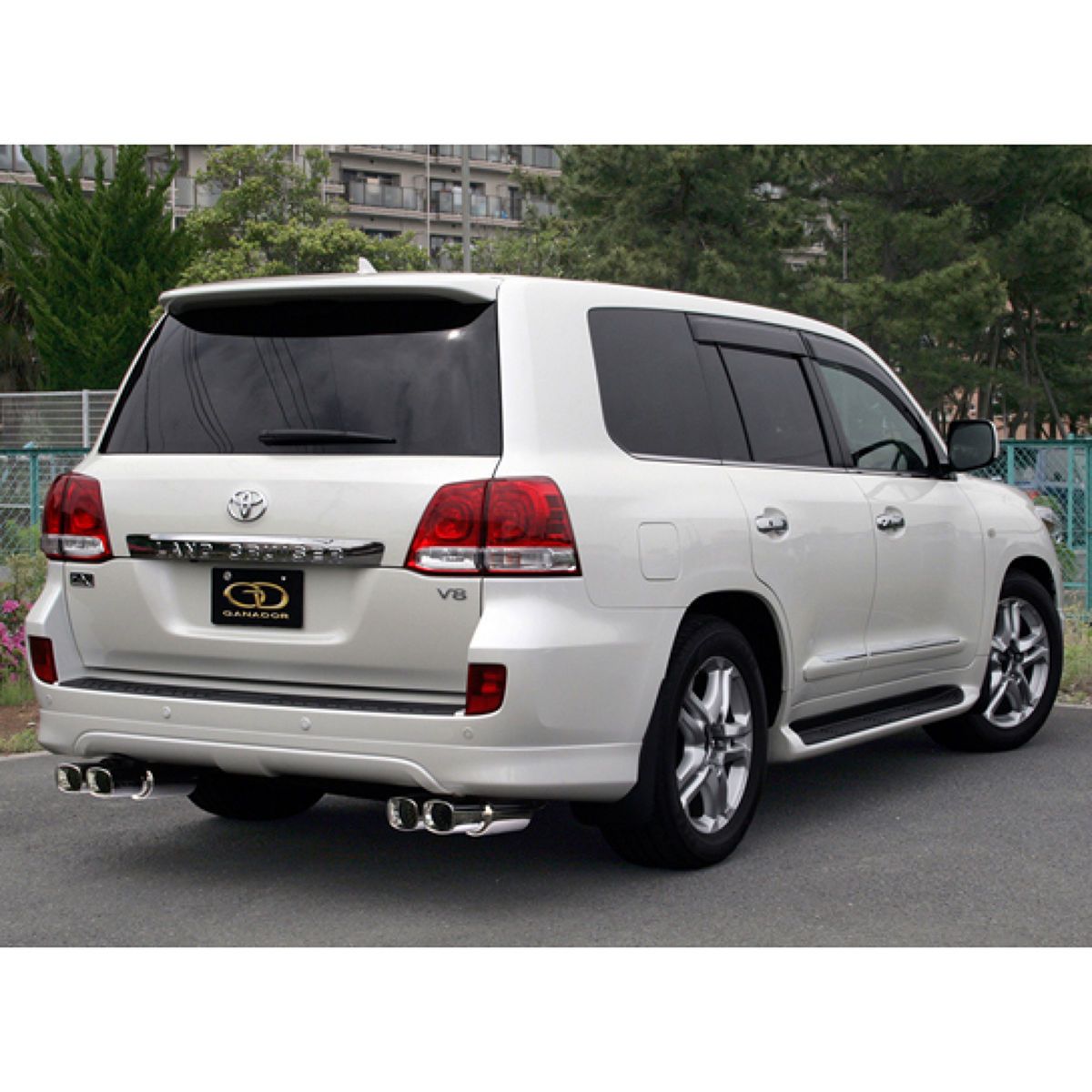 GANADOR ガナドール 4WD Vertex P.B.S搭載 左右4本出し スクエアテールマフラー GD...