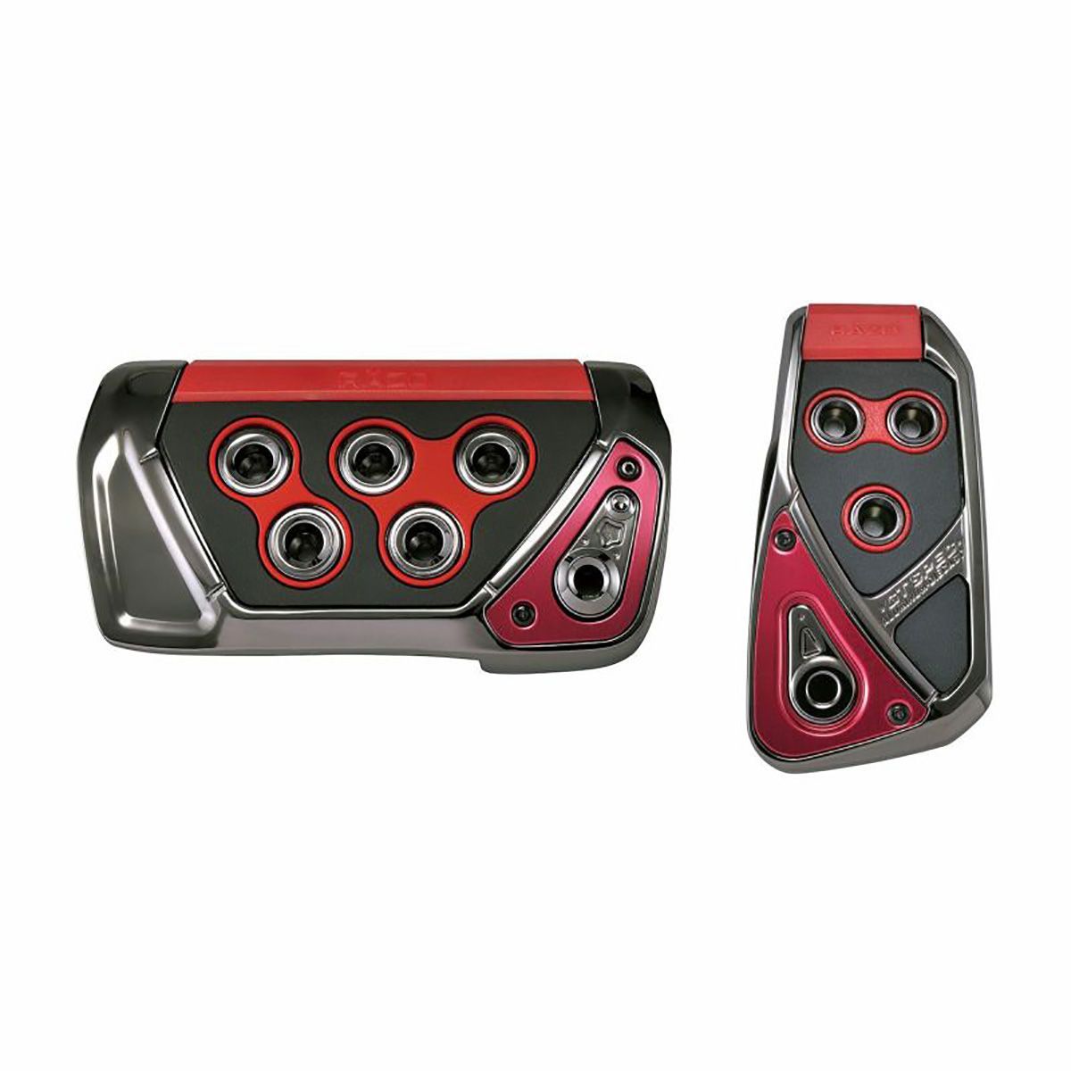 【11/20 20:00-11/27 01:59まで！エントリーでP5倍】CARMATE カーメイト RAZO GT SPEC PEDAL SET AT-SS RP109RE レッド