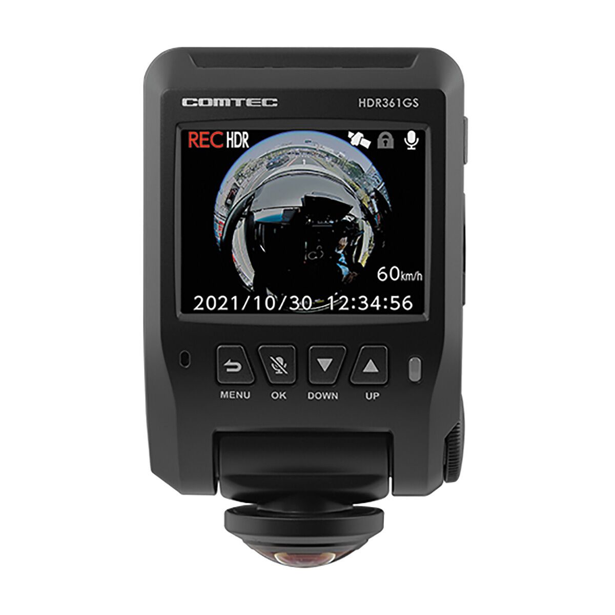 COMTEC コムテック HDR361GS GPS＋360°カメラ搭載高性能ドライブレコーダー