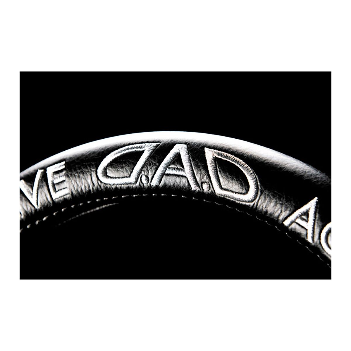 GARSON ギャルソン D.A.D ロイヤル ステアリングカバー タイプ モノグラムレザー HA212-01 ブラック Sサイズ