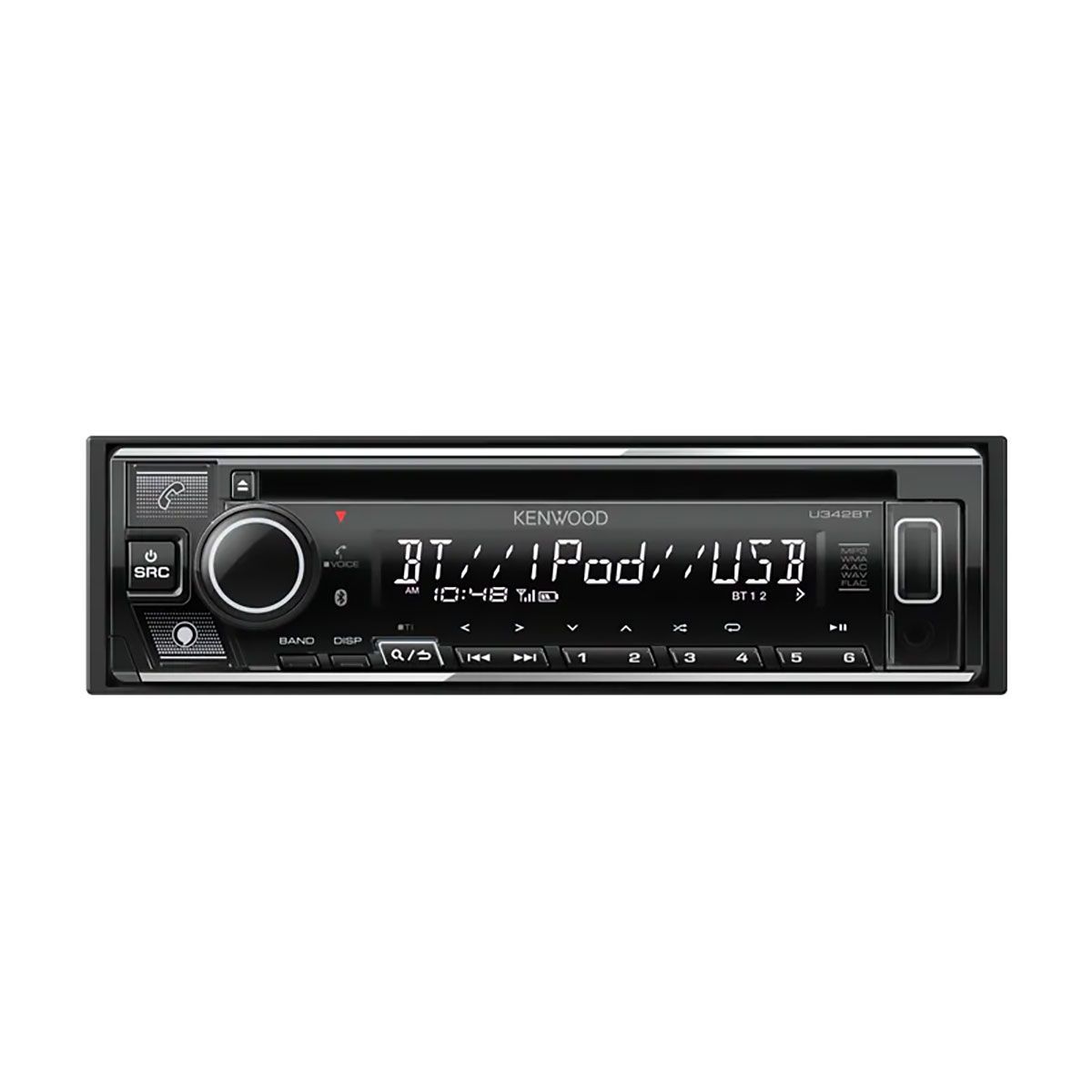 【18日限定!ダイヤモンド会員限定P13倍!】KENWOOD カーオーディオ U342BT 1