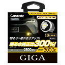 【在庫有】CARMATE カーメイト GIGA LEDフォグバルブ S2800GS 3000K BW582