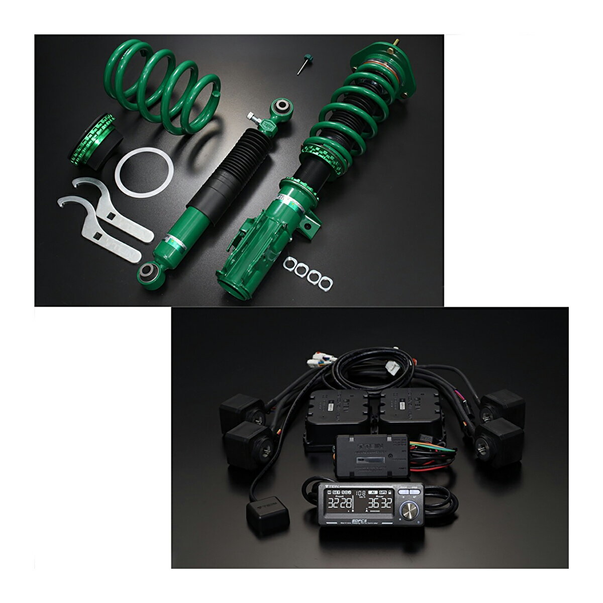 【5/27 01:59まで、エントリーでP5倍】TEIN テイン 車高調＋減衰力コントローラーセット RX1 with EDFC5 VSTB4-T1AS3 アルファード ヴェルファイア