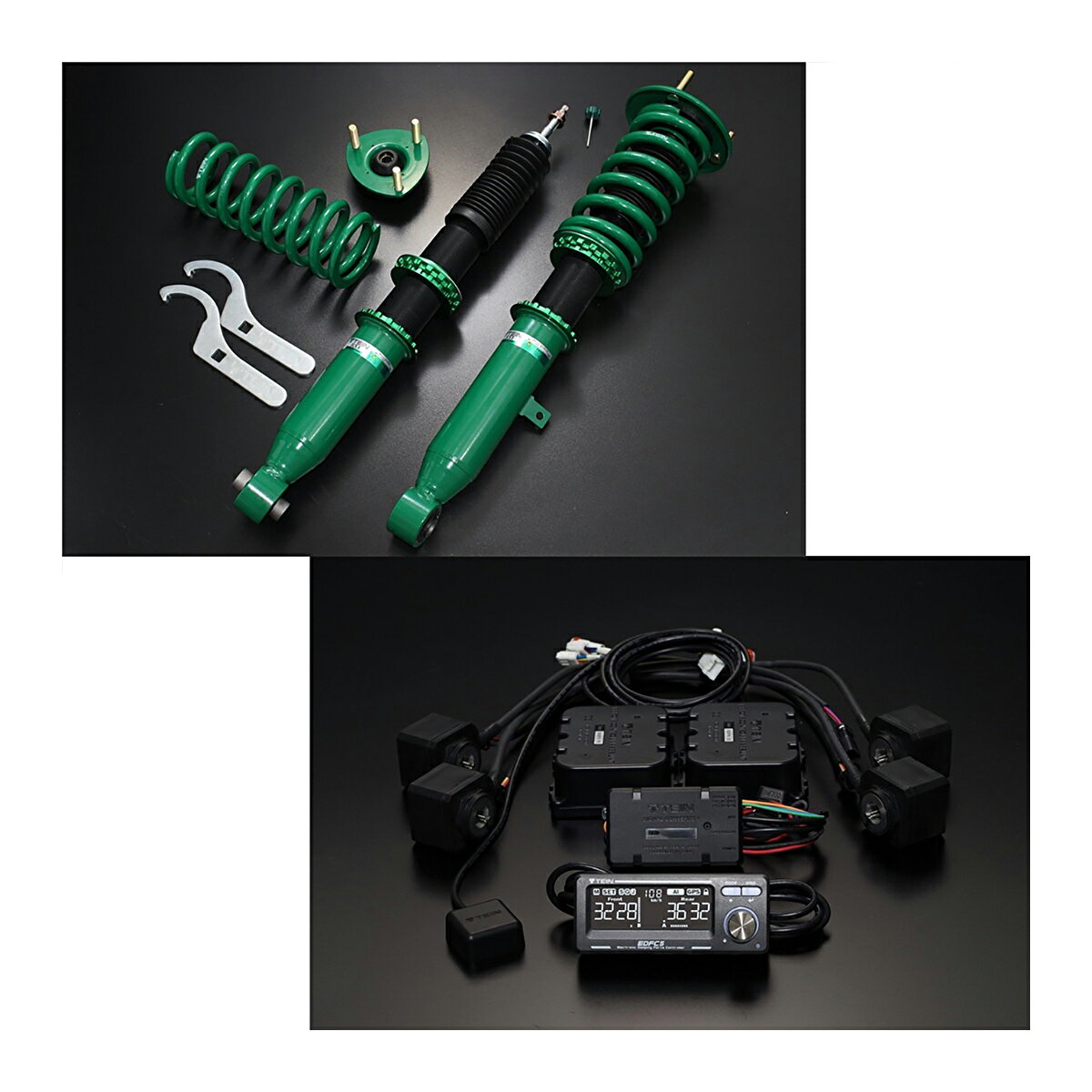 TEIN テイン 車高調＋減衰力コントローラーセット RX1 with EDFC5 VSC76-T1SS3 GS350 クラウン アスリート クラウン ロイヤル