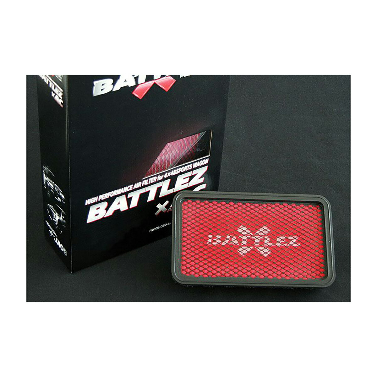 【18日限定!ダイヤモンド会員限定P13倍!】JAOS　BATTLEZ　エアクリーナー　B730512　スズキ　ジムニー　JB23系