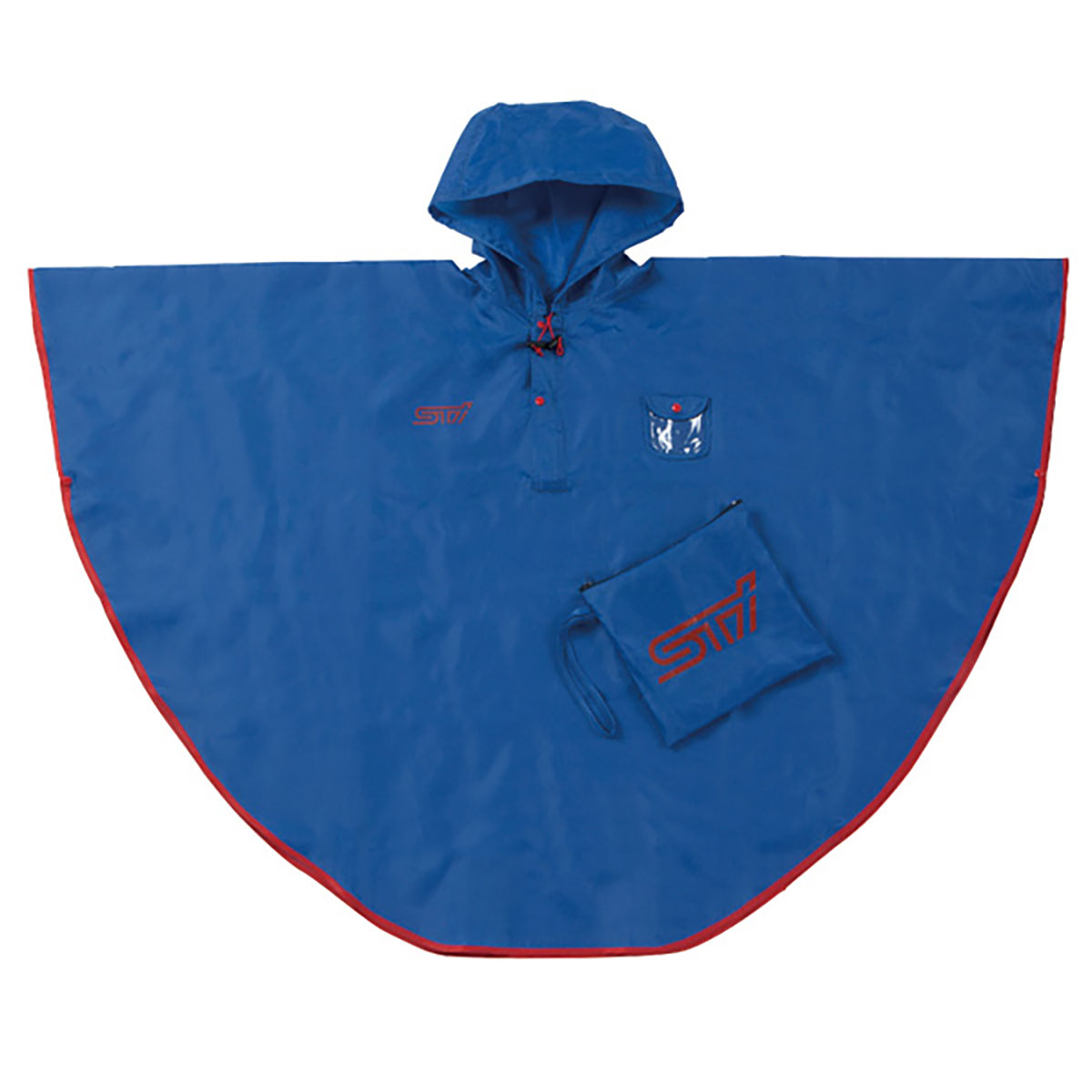 STI エスティーアイ キッズレインポンチョ STSG13100360 ブルー