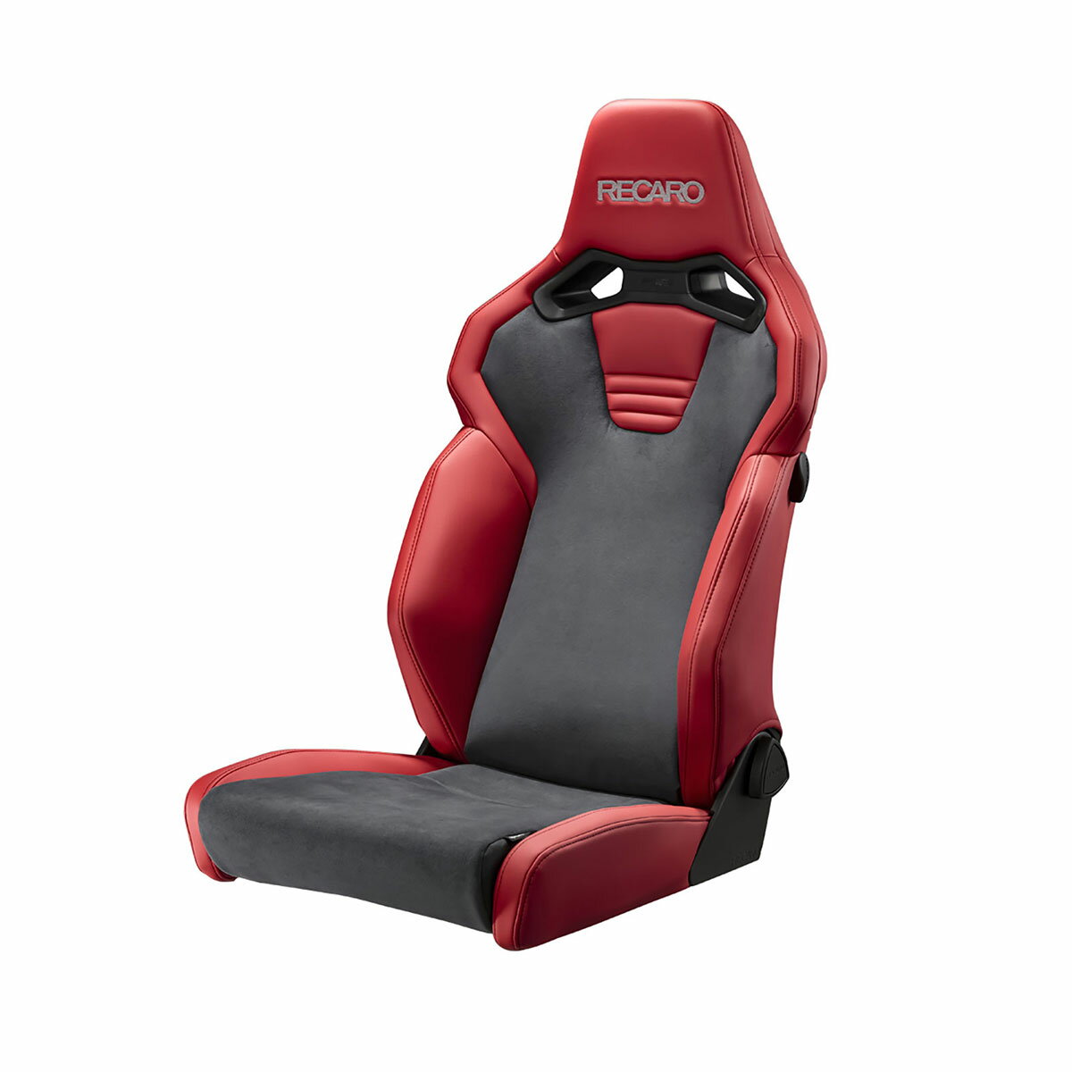 【18日限定 ダイヤモンド会員限定P13倍 】RECARO レカロ SRーC UT100H 81ー121.29.647ー0 シートヒーター付き＆アームレスト取り付け可能 チャコールグレー／レッド