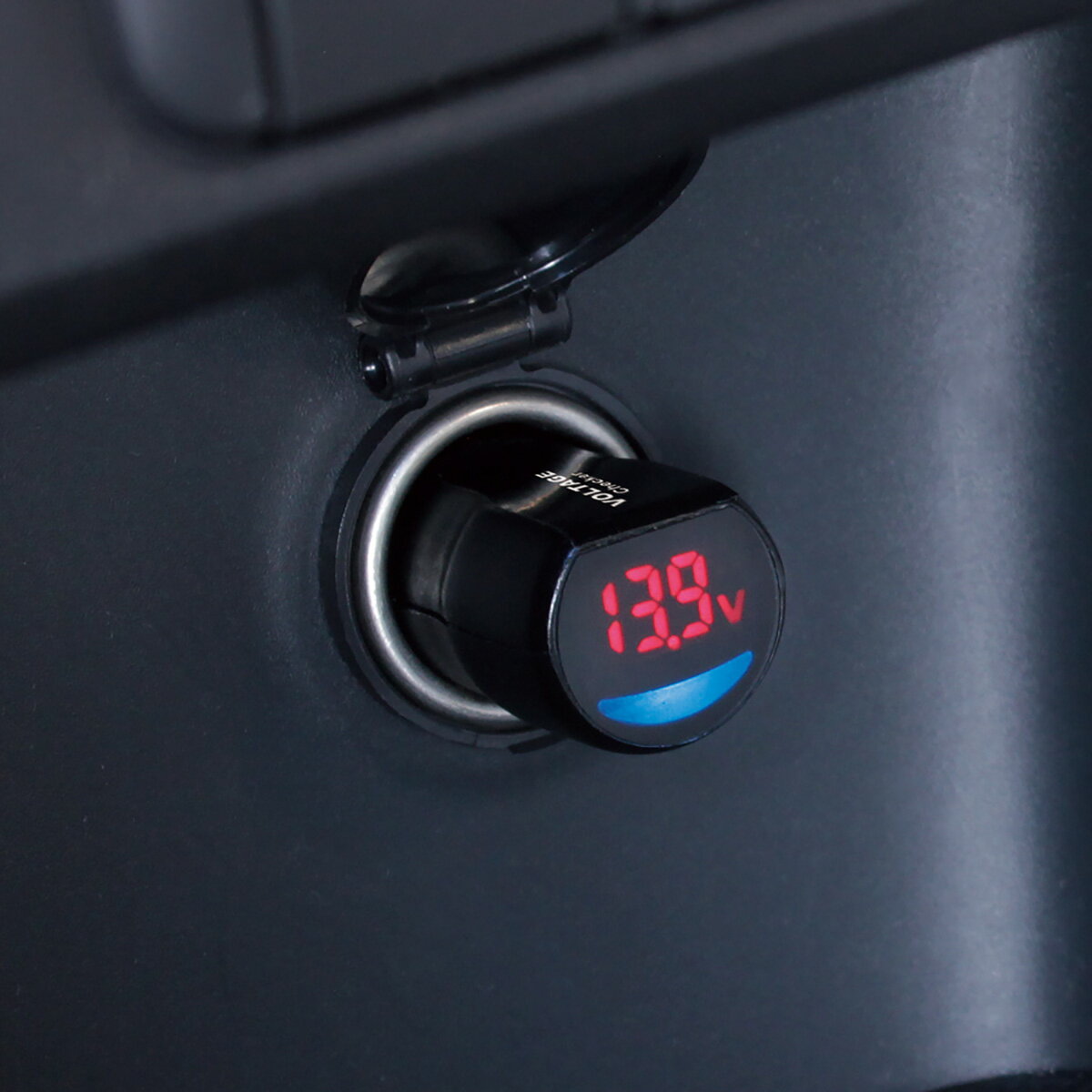 槌屋ヤック ボルテージチェッカー ZE-50 黒