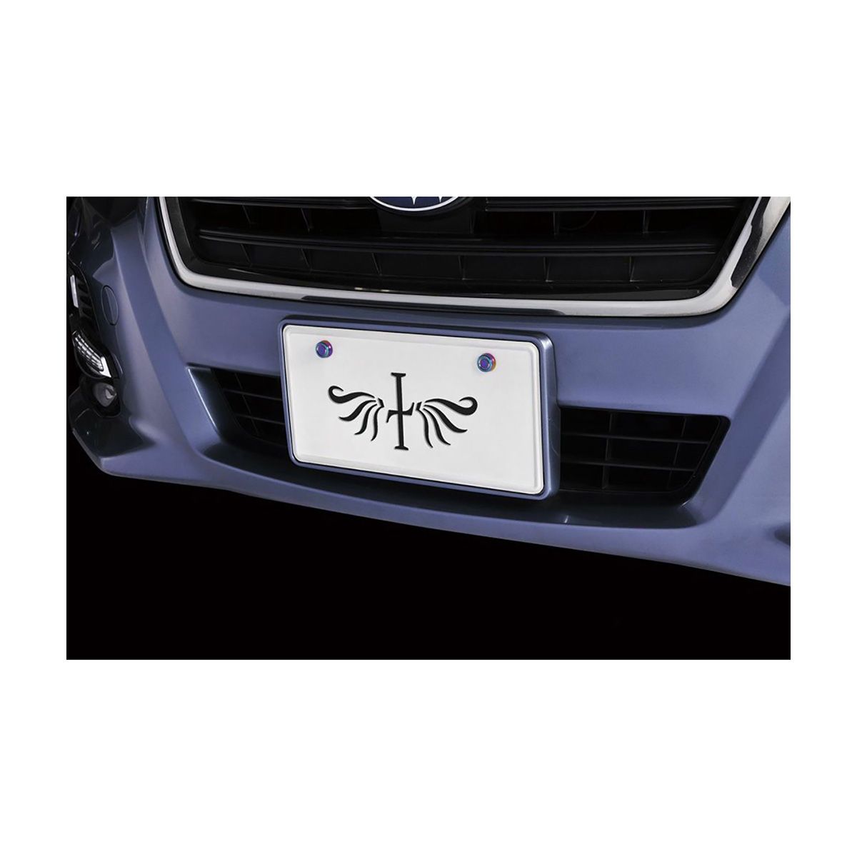 CARMATE カーメイト LUXIS ナンバーボルトキャップ ネオクローム LS413