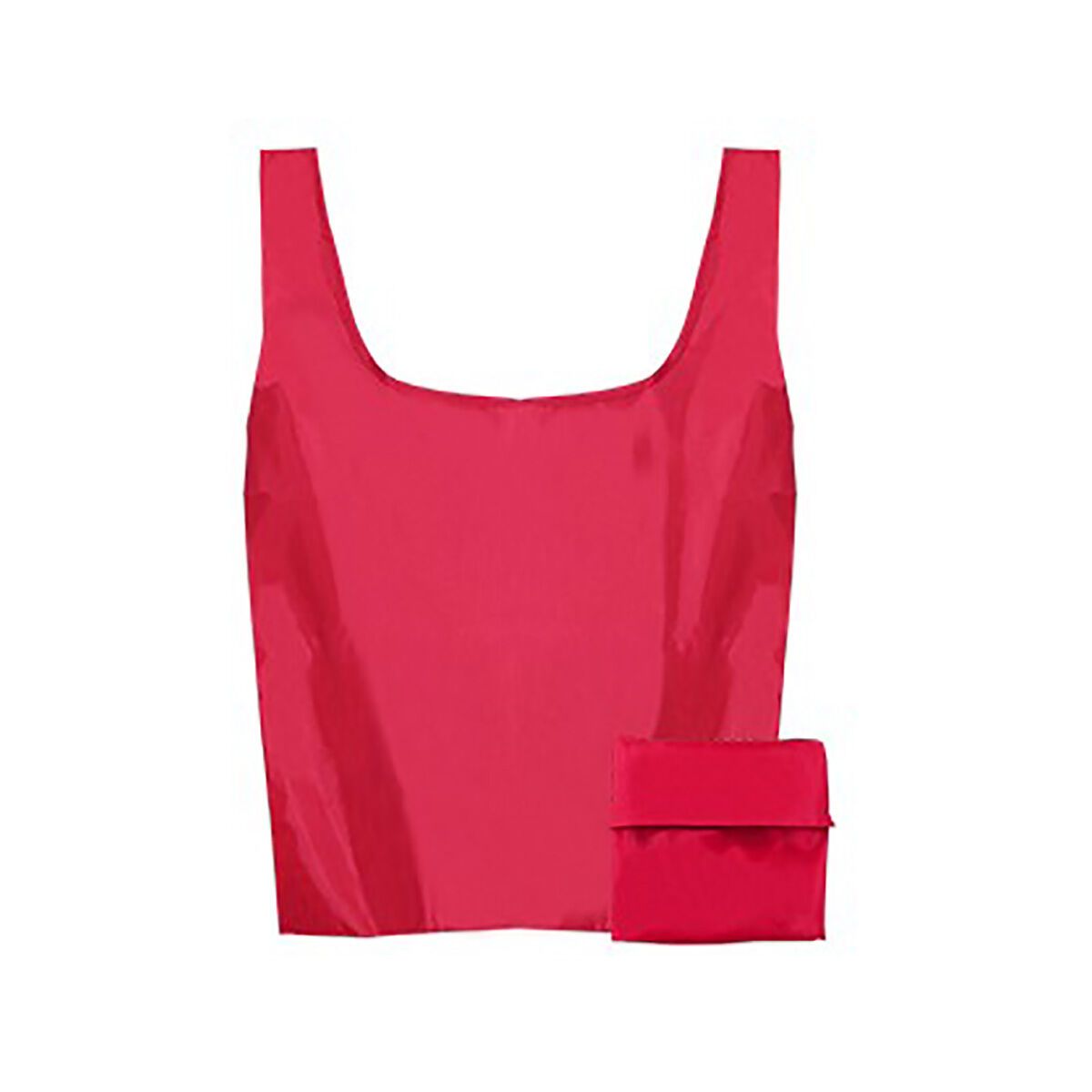 E Core イーコア 収納袋付きエコバッグ E-8 レッド