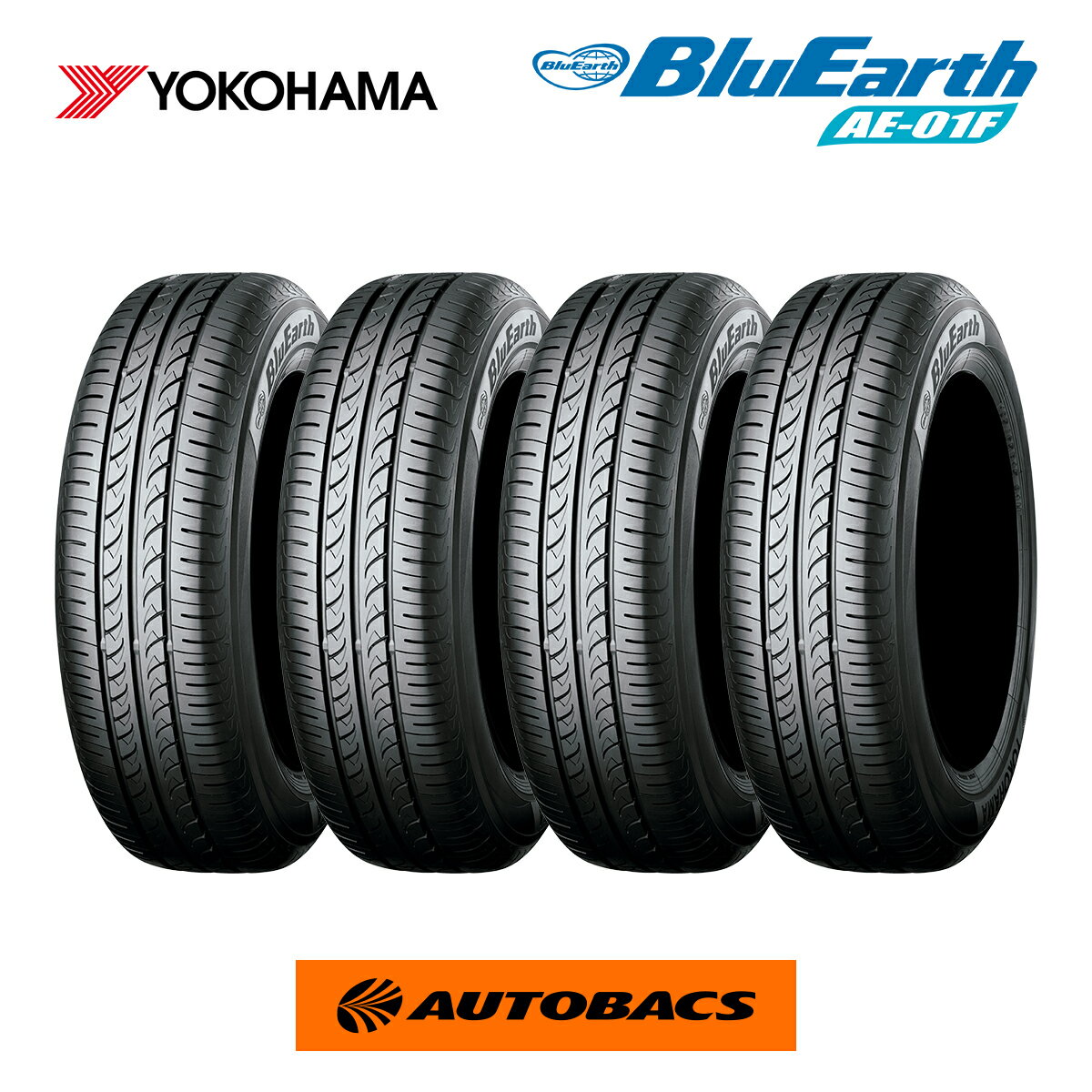 【2/3 09:59まで エントリーでP最大4倍】ヨコハマタイヤ ブルーアース AE01F 215/60R16 95H（タイヤ4本セット）215/60/16