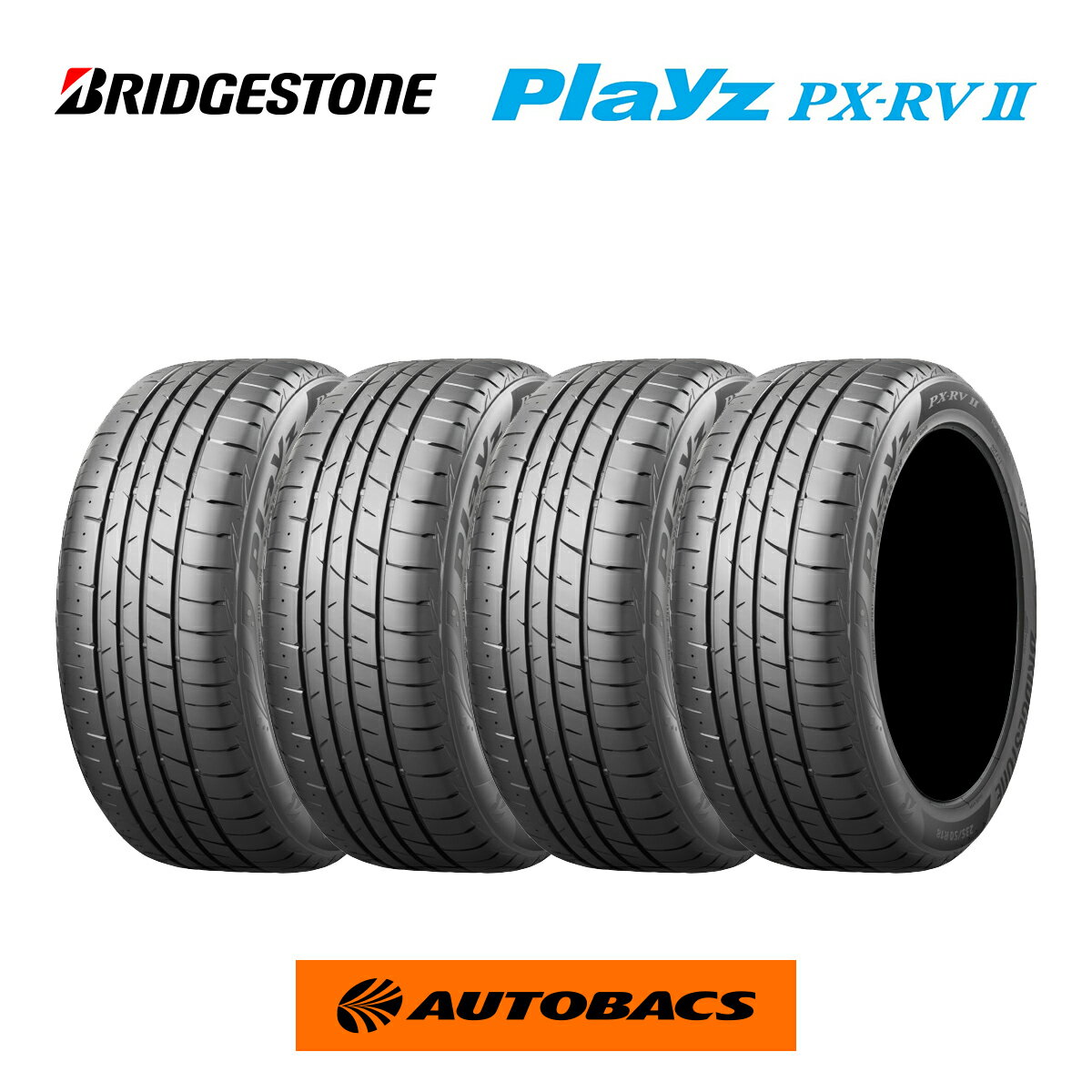 ブリヂストン プレイズ PX-RV2 235/50R18 101V XL（タイヤ4本セット）235/50/18