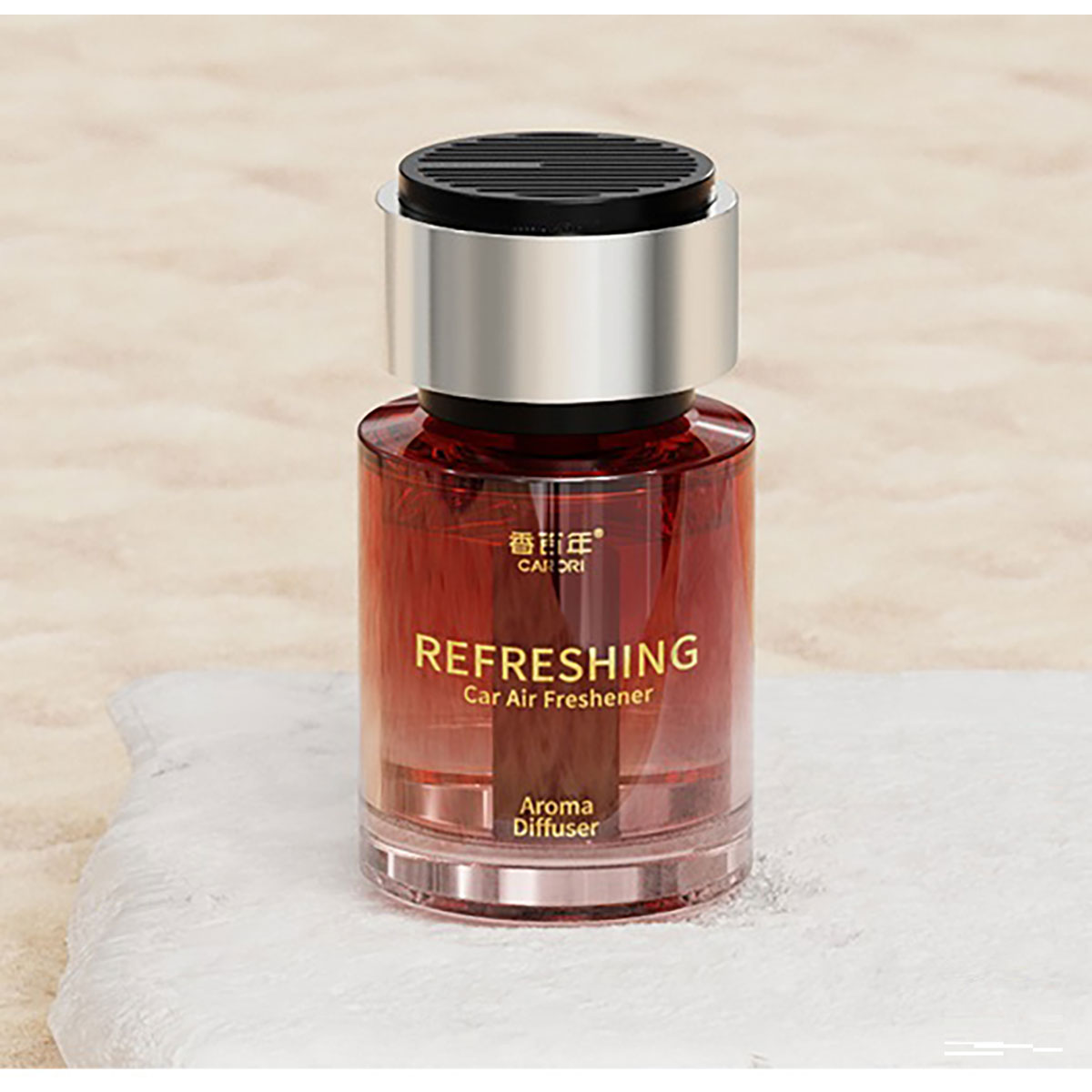 【12/1(月) 00:00-最大2000円OFFクーポン】CARORI ボトル型液体芳香剤 RZ370 ムスキーフラワー