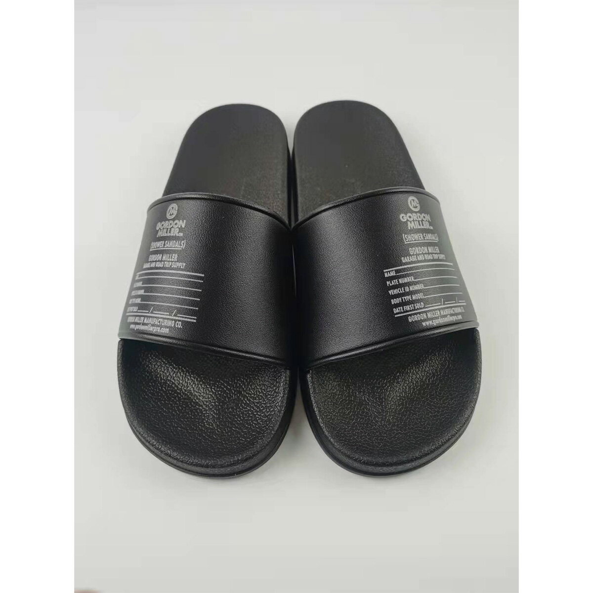 【11/20 20:00-11/27 01:59まで！エントリーでP5倍】GORDON MILLER シャワーサンダルGMLロゴ BK M