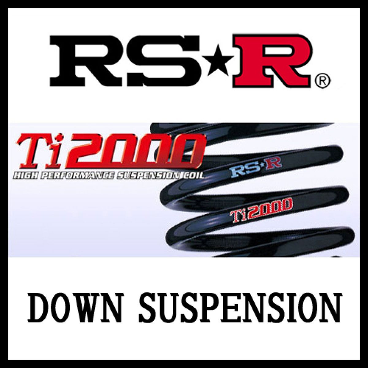 RSR Ti2000 DOWN ミツビシ パジェロJr. H57A/パジェロミニ H56A・H58A/フロント用/B020TDF