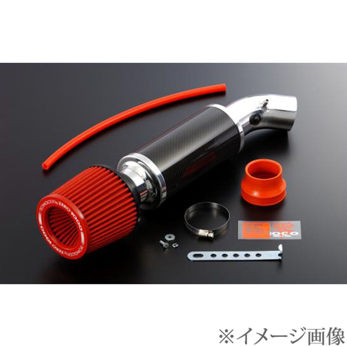 【11/20 20:00-11/27 01:59まで！エントリーでP5倍】ZERO-1000 ゼロセン パワーチャンバー TYPE-2 スーパーレッド 102-H003 ホンダ インテグラタイプR