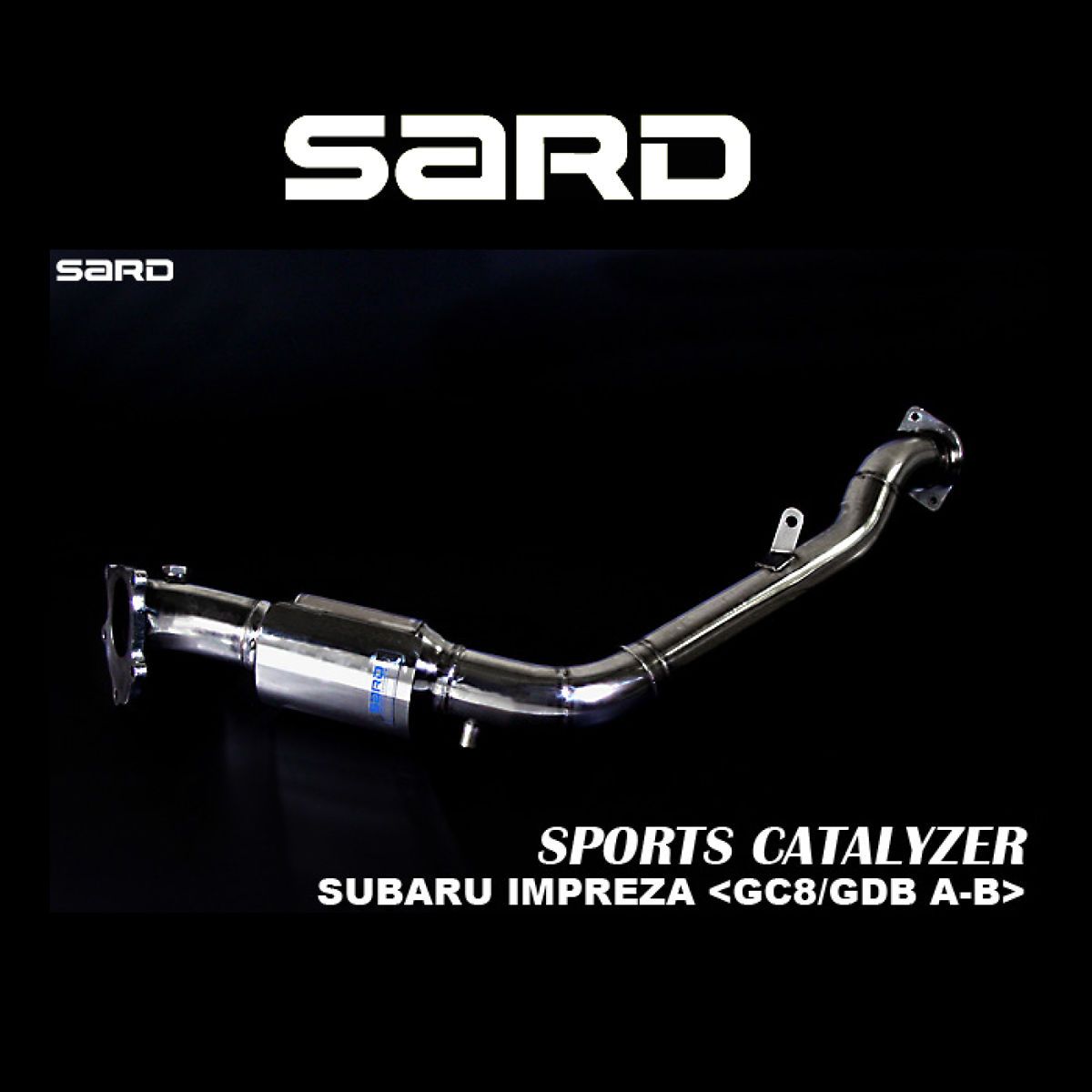 【12/19 20:00-12/26 01:59まで！ エントリーでP5倍】SARD サード スポーツキャタライザー 89042 スバル インプレッサ STI