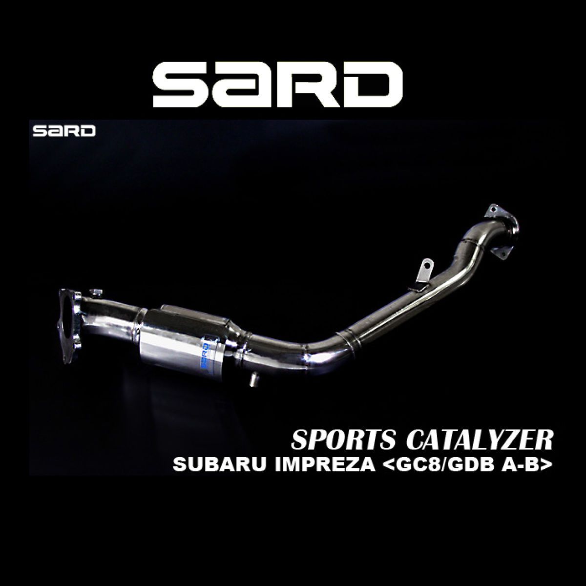 【12/19 20:00-12/26 01:59まで！ エントリーでP5倍】SARD サード スポーツキャタライザー 89040 スバル インプレッサ STI