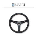 NARDI スポーツタイプラリー 350ミリ パンチングレザー/レッドステッチ ディープコーンタイプ N755