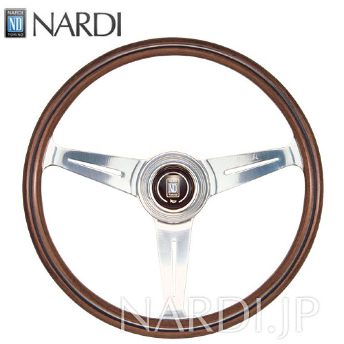 【4/4 20:00-4/10 01:59 エントリーでP5倍】NARDI CLASSIC ウッド&ポリッシュスポーク 34/N340