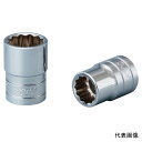 【7/1(火) 00:00〜最大2000円OFFクーポン】KTC B4ー29WーS 12.7sq. ソケット(十二角)