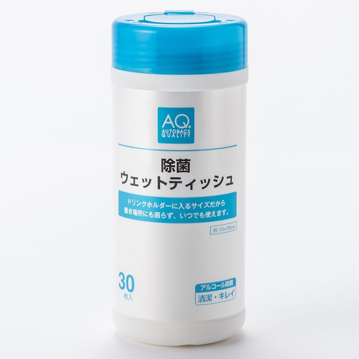 【10/24 20:00-10/27 09:59まで！ エントリーでP5倍】AQ 除菌ウエットティッシュ 30枚のサムネイル