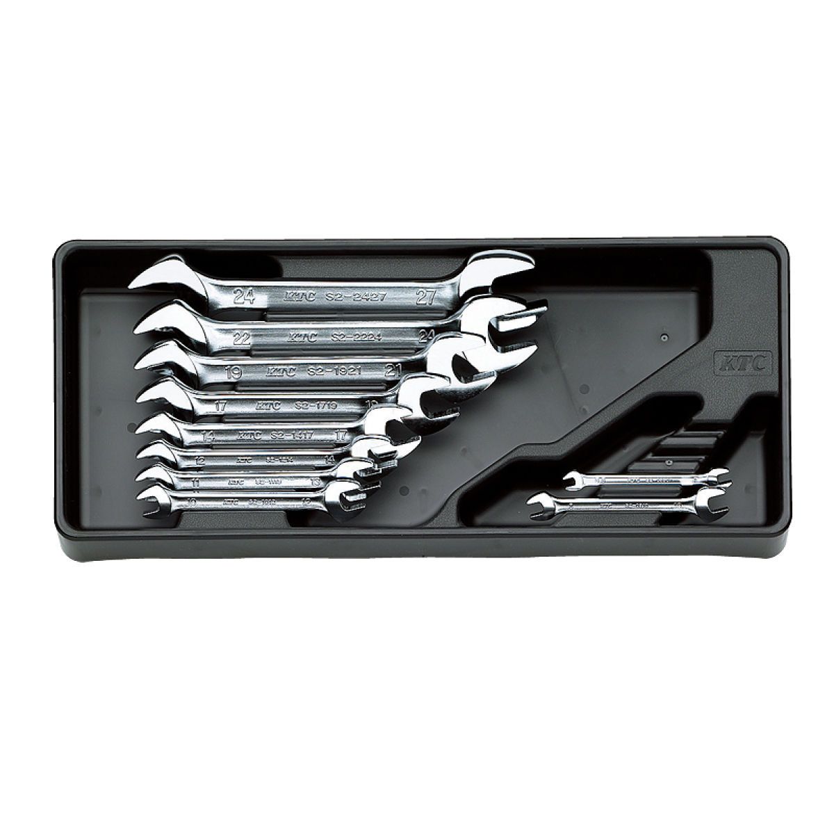 【7/1(火) 00:00〜最大2000円OFFクーポン】KTC TS210 スパナセット 10本組