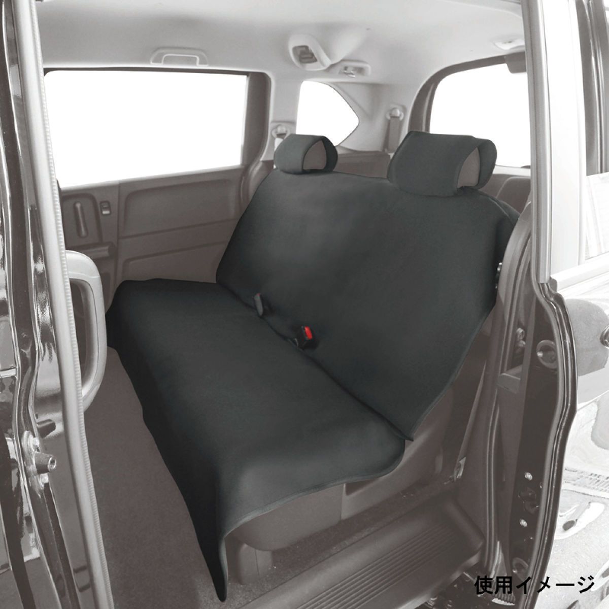 【11/20 20:00-11/27 01:59まで！エントリーでP5倍】AQ 防水素材のシートカバー ブラック リア用 BSー02