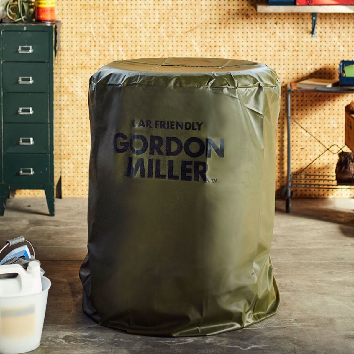 GORDON MILLER（ゴードン ミラー） タイヤカバー L オリーブドラブ