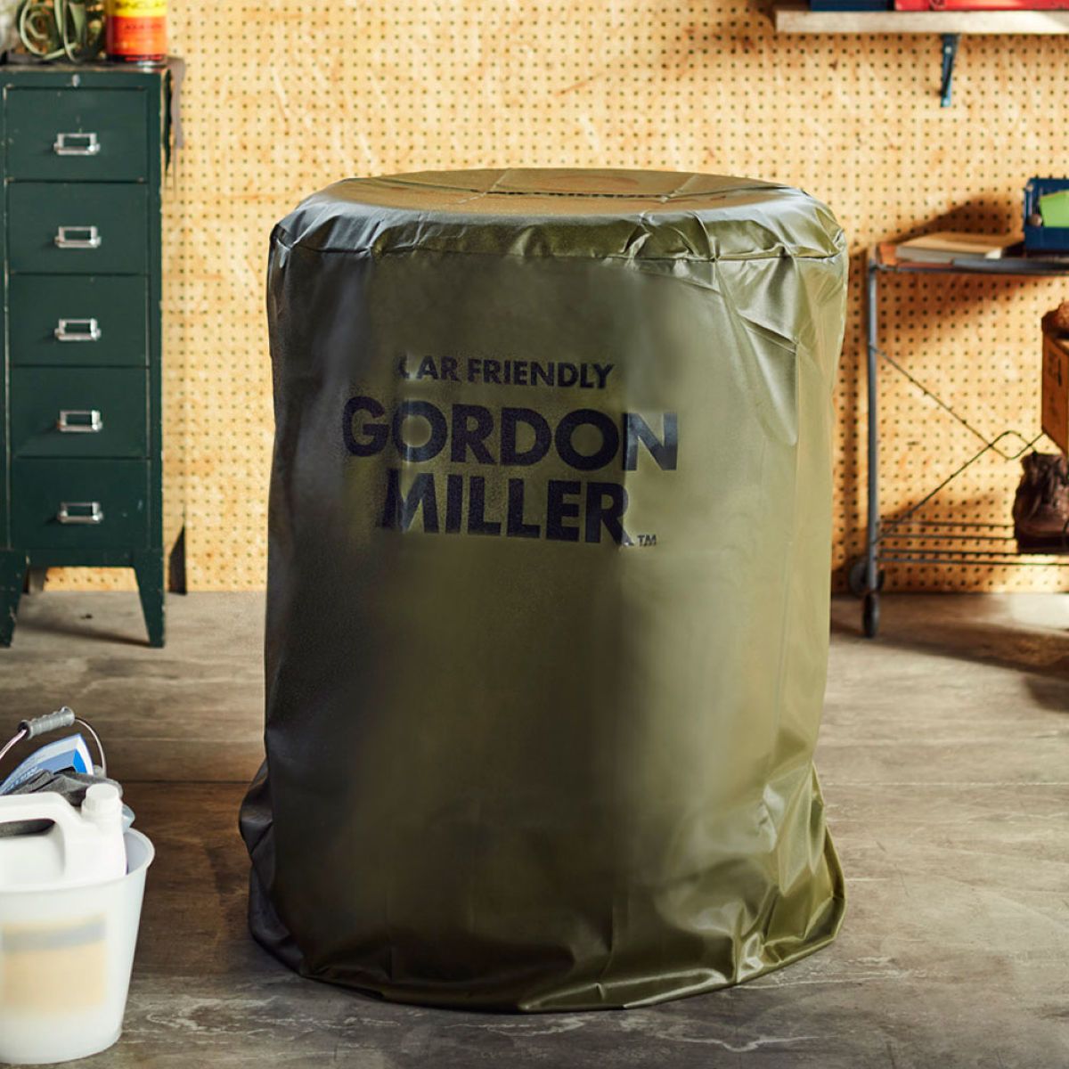 【12/1(月) 00:00-最大2000円OFFクーポン】GORDON MILLER（ゴードン ミラー） タイヤカバー M オリーブ..