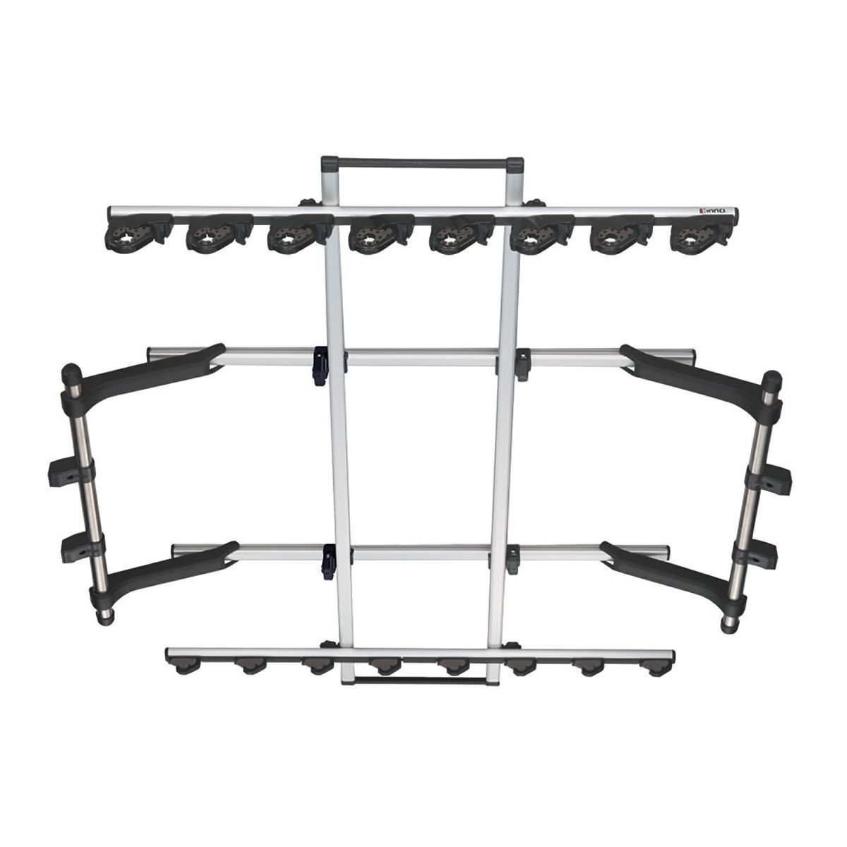 【1日〜最大2000円OFFクーポン】CARMATE カーメイト INNO ロッドホルダーデュアル8 IF17 シルバー/ブラック