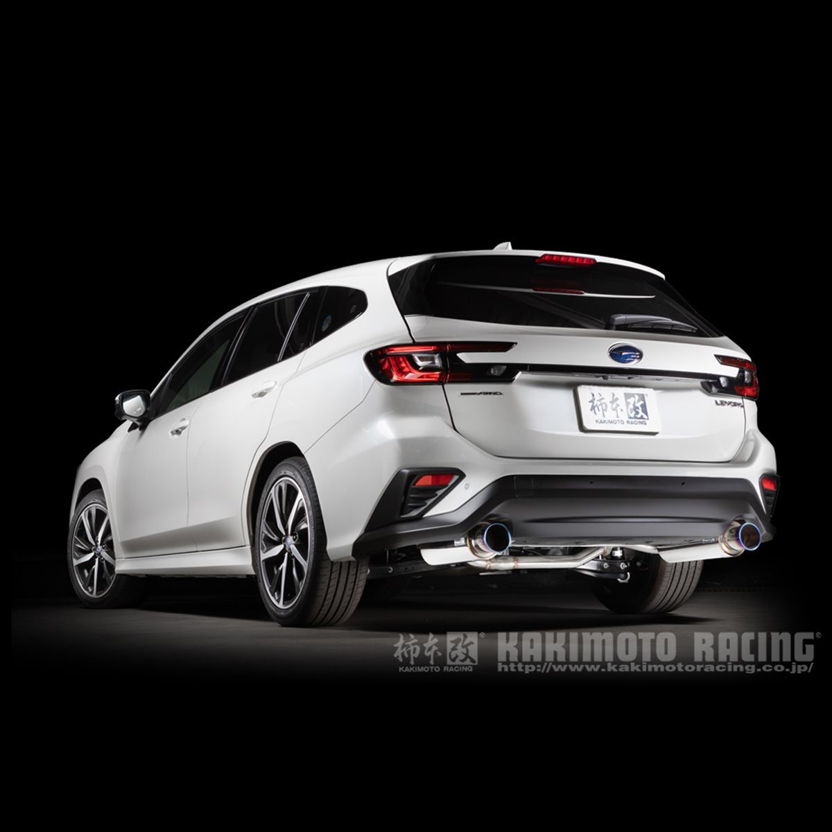 【楽天SS！12/4 20:00-12/11 01:59まで！ エントリーでP5倍】柿本改 Regu06&R Dualセンター付 B22361W スバル レヴォーグ