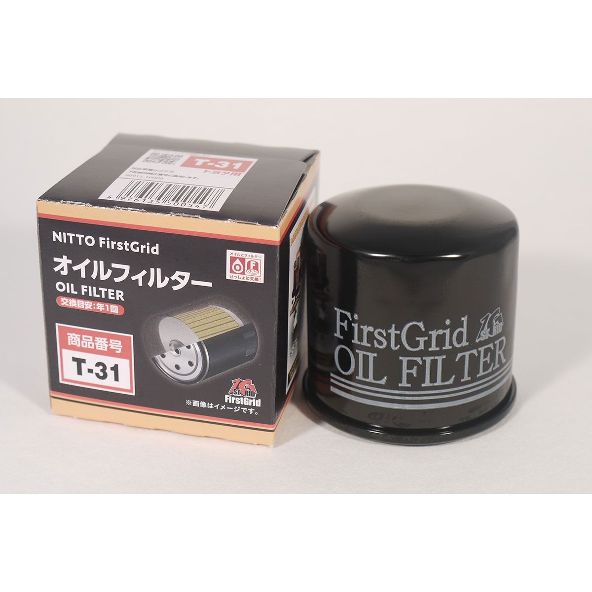 【ブラックフライデー限定！エントリーで全品P5倍＆100円クーポン】日東工業 FirstGrid 国産車用オイルフィルター T-31 トヨタ