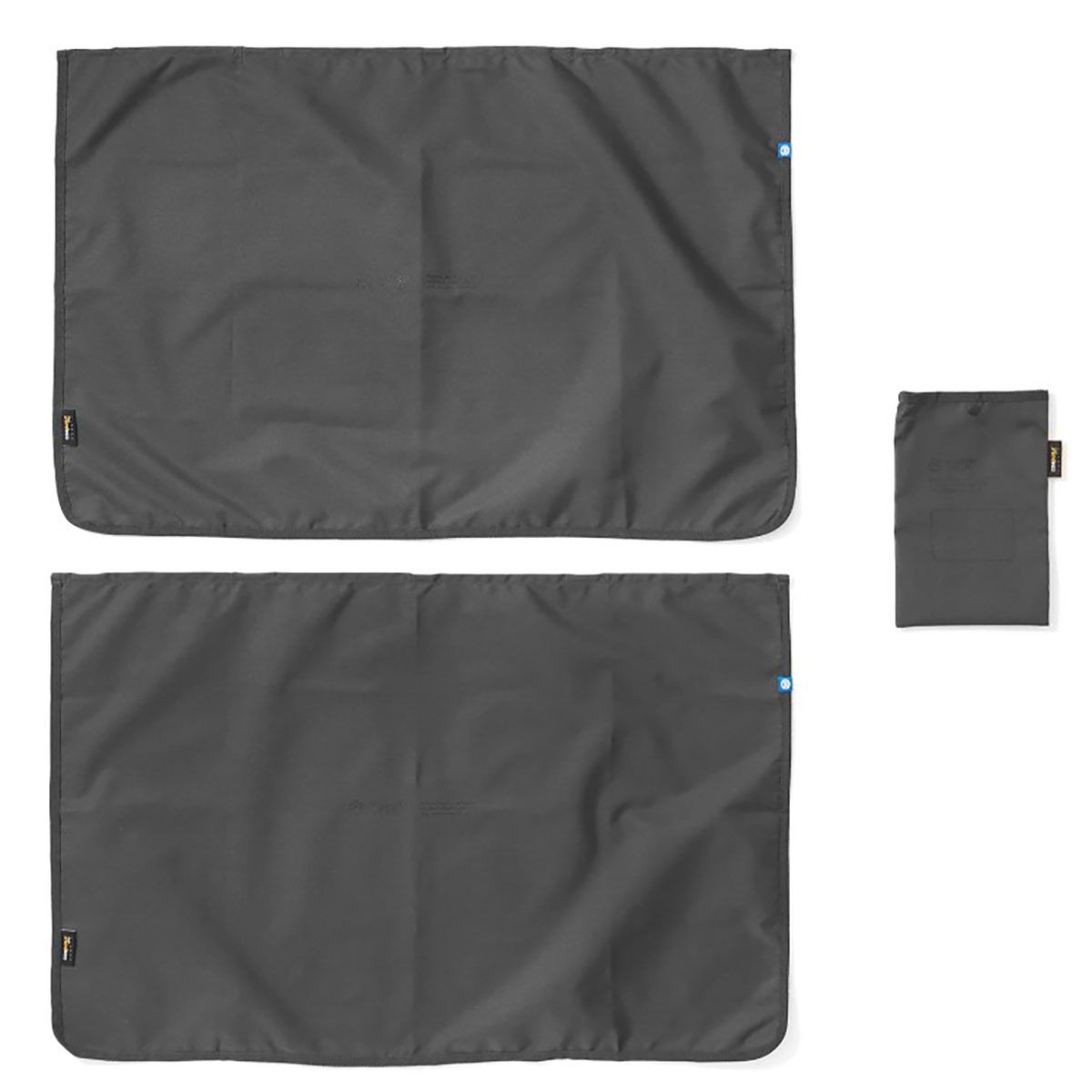 GORDON MILLER ゴードンミラー コーデュラ マグネット カーテン 2枚入り ダークグレー