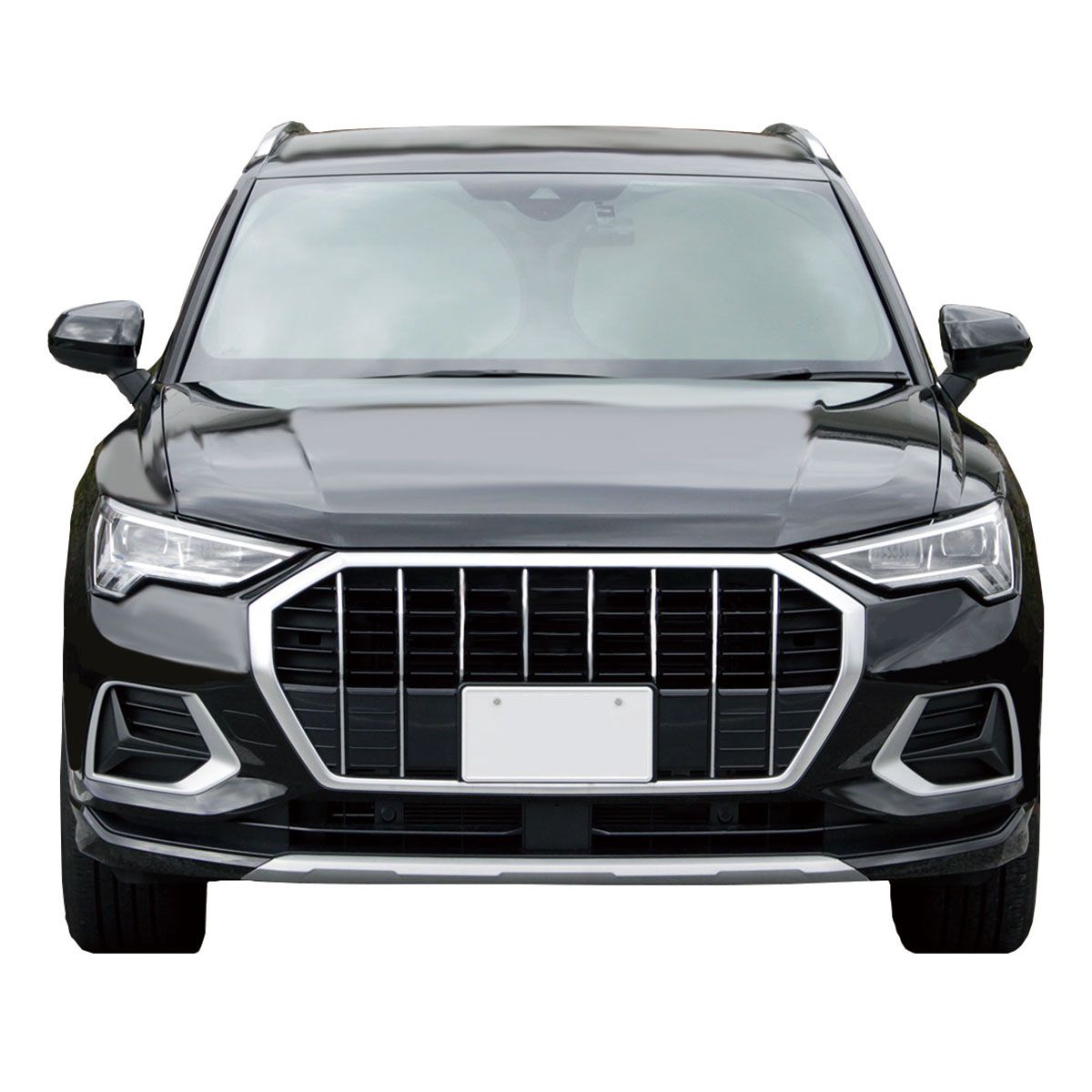 【在庫限定特価 即納!】【車種専用】AQ.遮光フロントシェード for アウディ Q3 （F3） 通常売価9980円