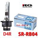 フィリップス製 RG SR-RB04 D4Rタイプ 補修用純正交換HIDバルブ【1個入】3200lm/12V対応/レーシングギア/RACING GEAR