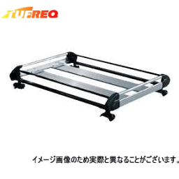 TUFREQ（タフレック） 品番：HE22C1　＜スズキ ラパン HE22S＞　アルミ製 ルーフキャリア/ルーフラック/自動車/キャリア