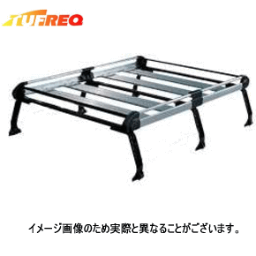 TUFREQ（タフレック） 品番：HH236C　＜日産 NV100クリッパーリオ (DR64W) H25.12〜H27.3 　ハイルーフ車＞アルミ製 ルーフキャリア　/ルーフラック（個人名は配達不可/代引決済不可）