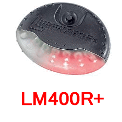 VISION　（ビジョン）　品番：LM400R＋（レッド）　スキャニングLED　 LUMINATOR　【輝度LED7個/点滅は16パターン】
