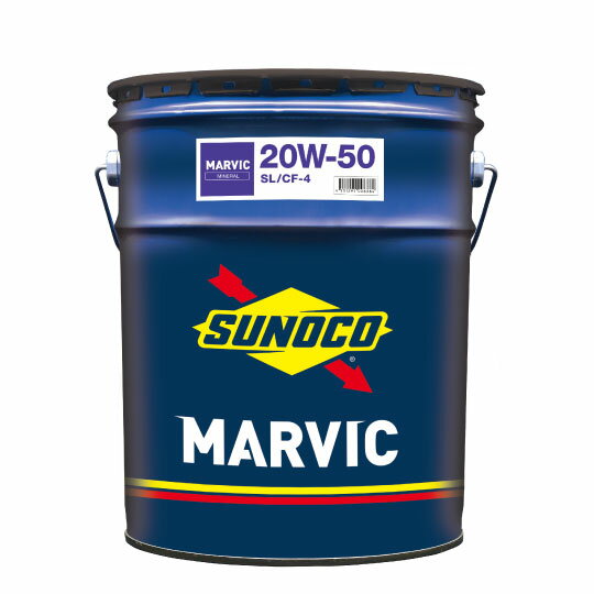 エンジンオイル SUNOCO OIL MARVIC 20W50 20L スノコ オイル