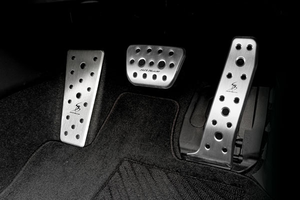 SilkBlazeSports シルクブレイズスポーツアルミスポーツペダル＆フットレスト3Pセット60プリウスセット