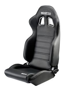 スパルコシート　【R100】Sparco Seats【BRIT PART】ブラックレザー Black leatheretteDEFENDER90/110 ディフェンダー