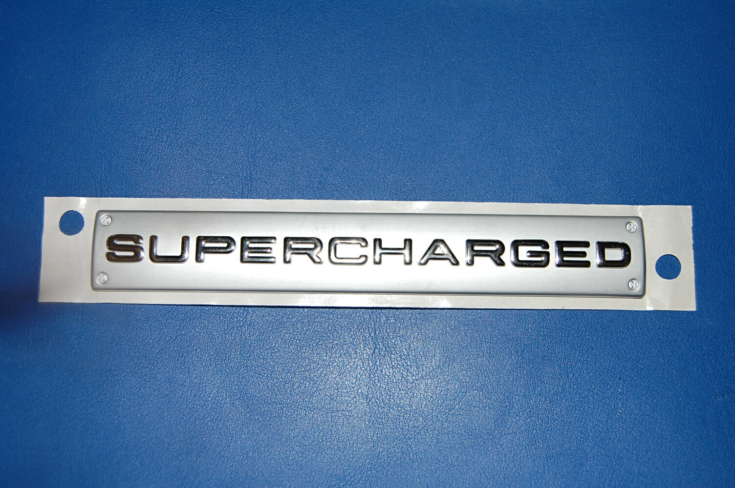 エンブレム デカール　スーパーチャージド　レンジローバースポーツ　RRS　SUPERCHARGED