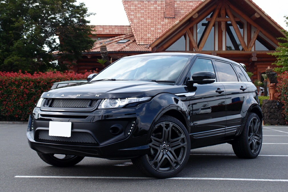 KAHN EVOQUE イヴォーク RS250 エアロキット＋KAHN RS600 MATT GUN METAL9.5J×22　ホイール4本セット＋265/35R22　タイヤセット