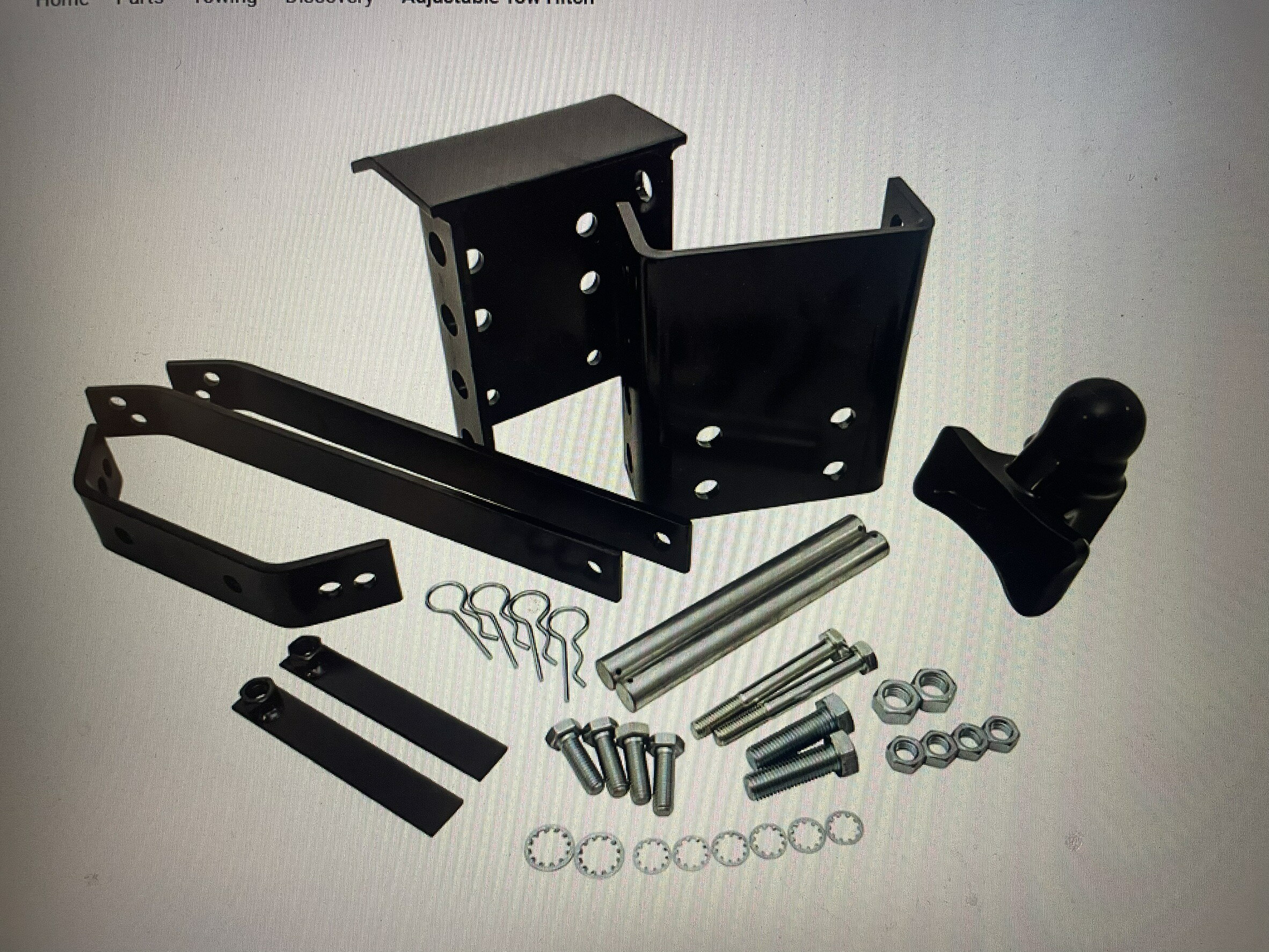 トーイングキット/ヒッチメンバー【BRITPART社外製】[適合車種]クラシックレンジローバー95y/ディスカバリー195y~