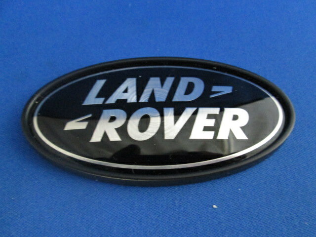 LAND ROVER リアブラックバッジ【UK純正品】　ブラック／シルバーディフェンダー・クラシックレンジローバー　サードレンジローバー/レンジローバースポーツ-09　レンジローバーイヴォーク12-18