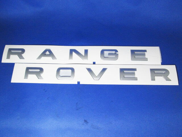 RANGE ROVER リアデカール【UK純正品】　チタンシルバー[適合例]前期レンジローバースポーツ RRS